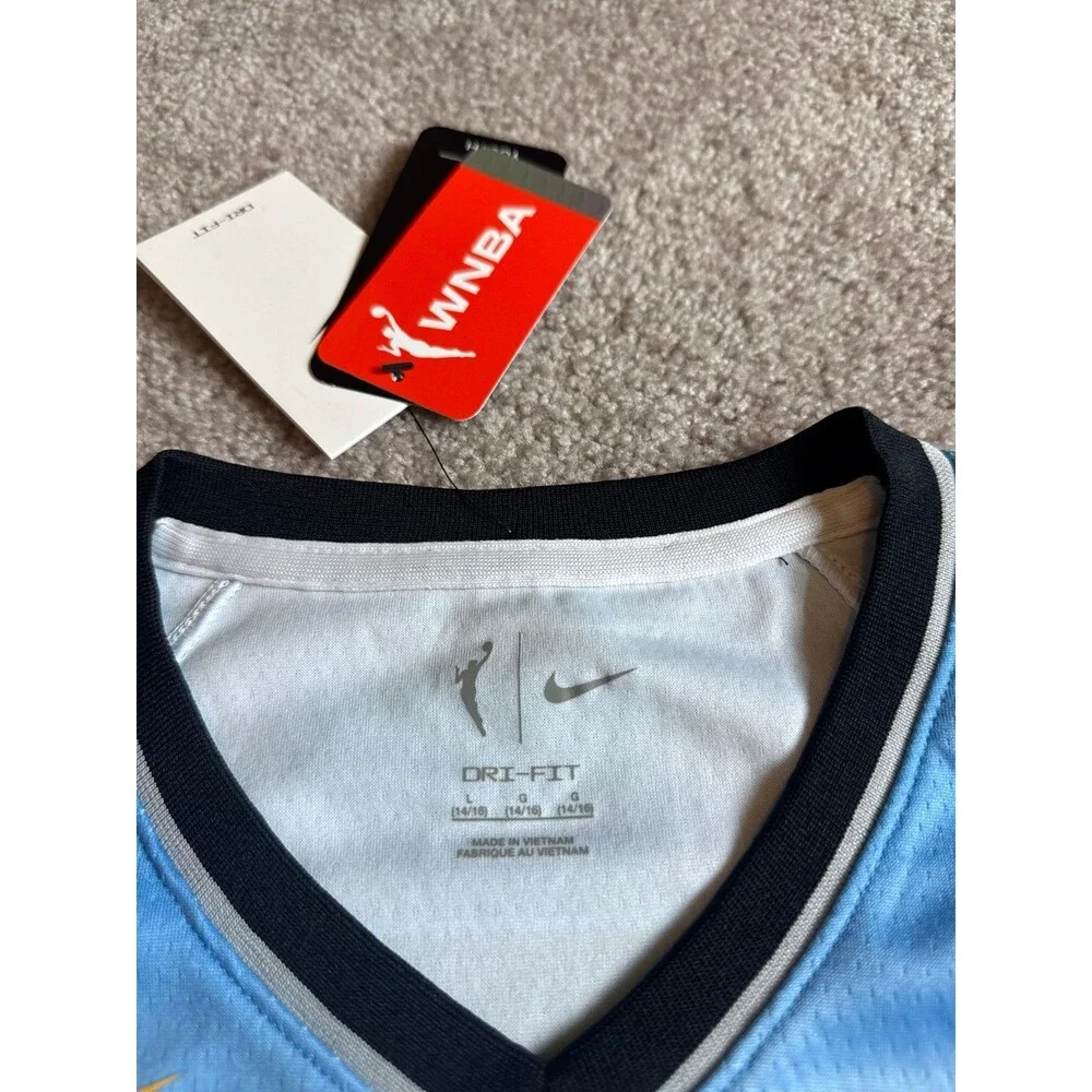 Angel Reese Chicago Sky Nike NWT Youth WNBA Jersey Size Large